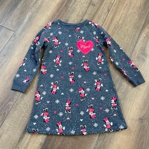Minnie Mouse sweatshirt dress size 6x